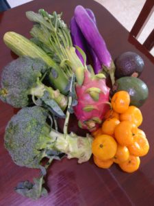 fresh market vegetables