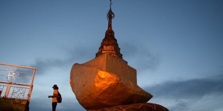 Exploring Golden Rock on Thadingyut