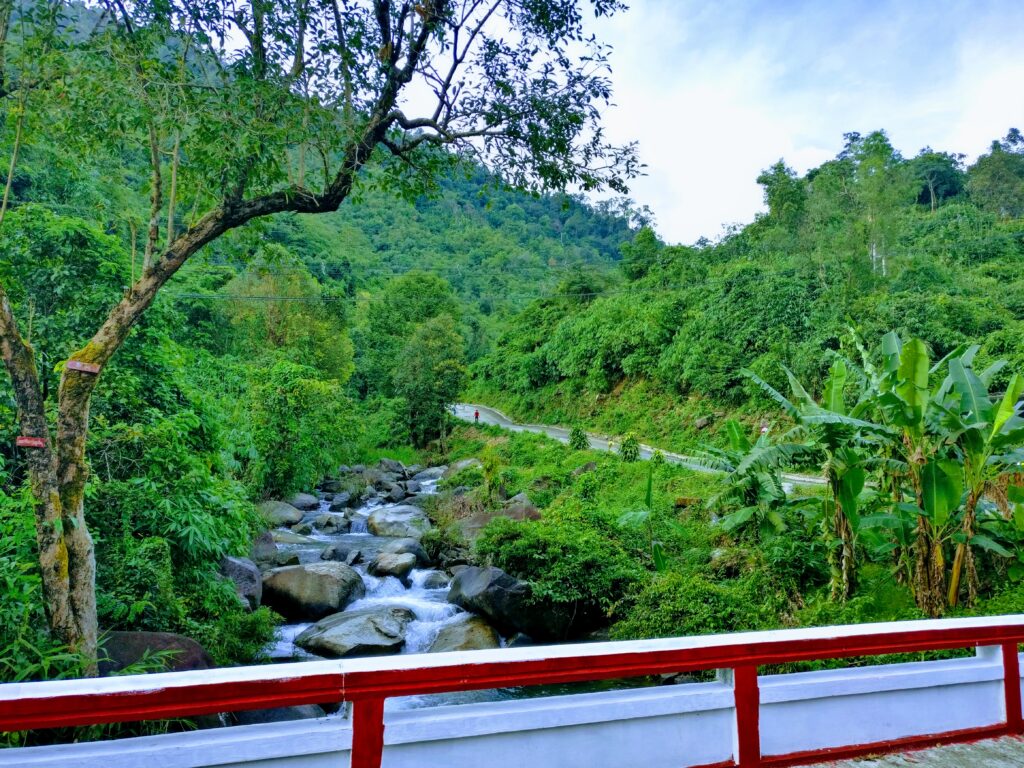 Mount Kyaiktiyo stream